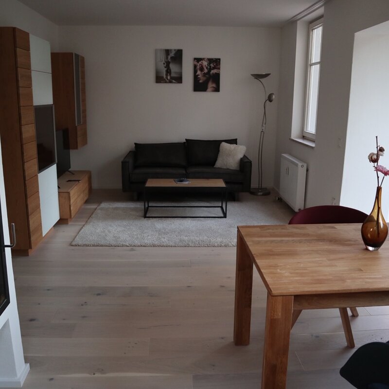 Dining and living area