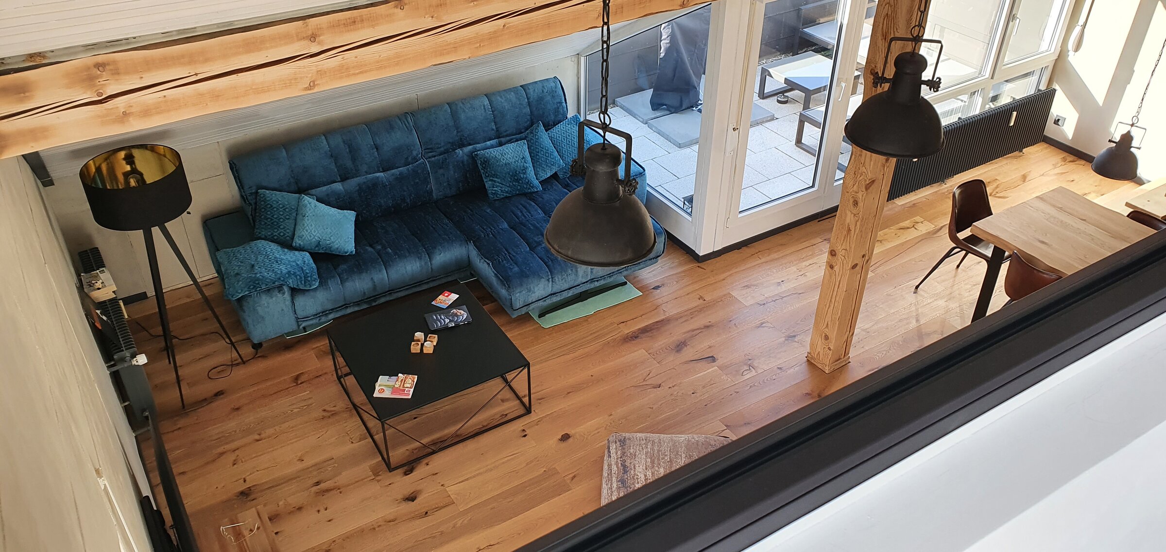 Sofa from above