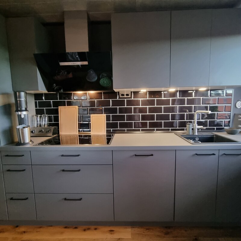 Kitchenette with stove, dishwasher,refrigerator