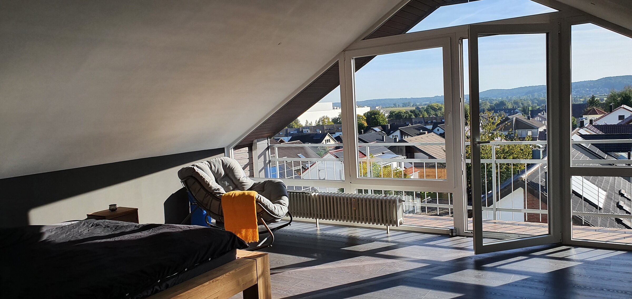 Bedroom with a view of Nufringen