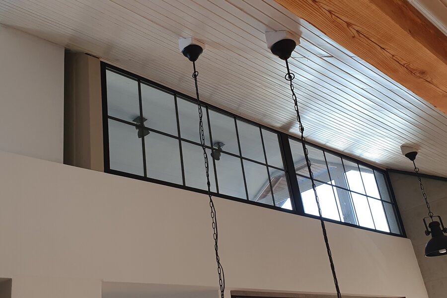 Big window of bedroom