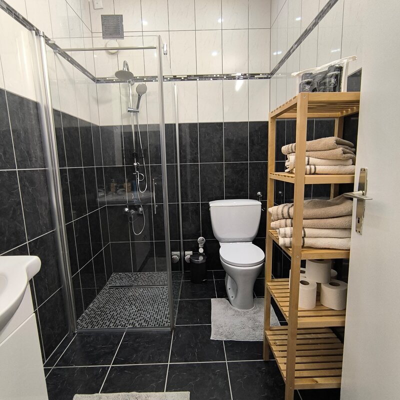 Badezimmer mit WC 