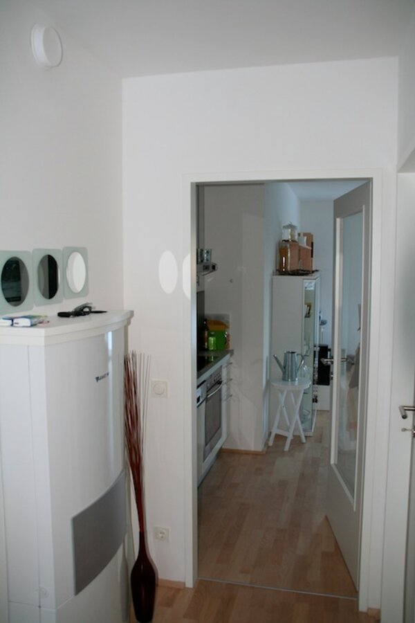 vom Vorraum in die Wohnraum