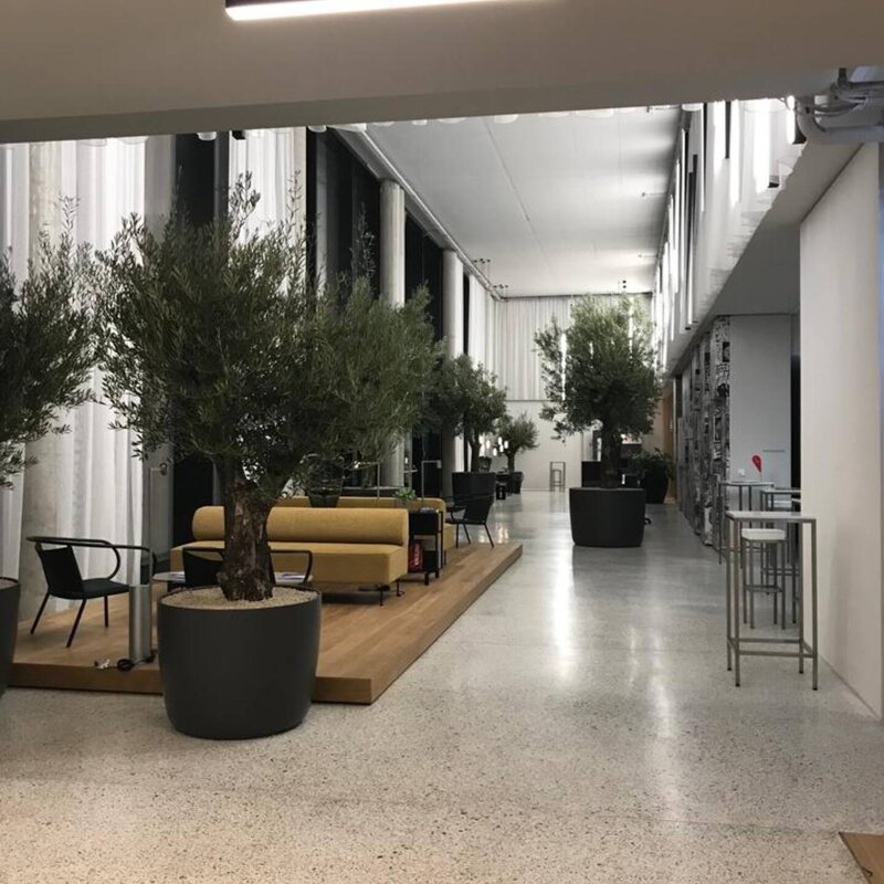 Reception area
