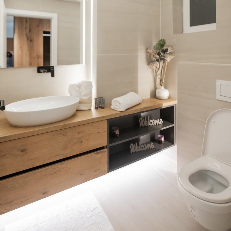 Badezimmer Wohnzimmer