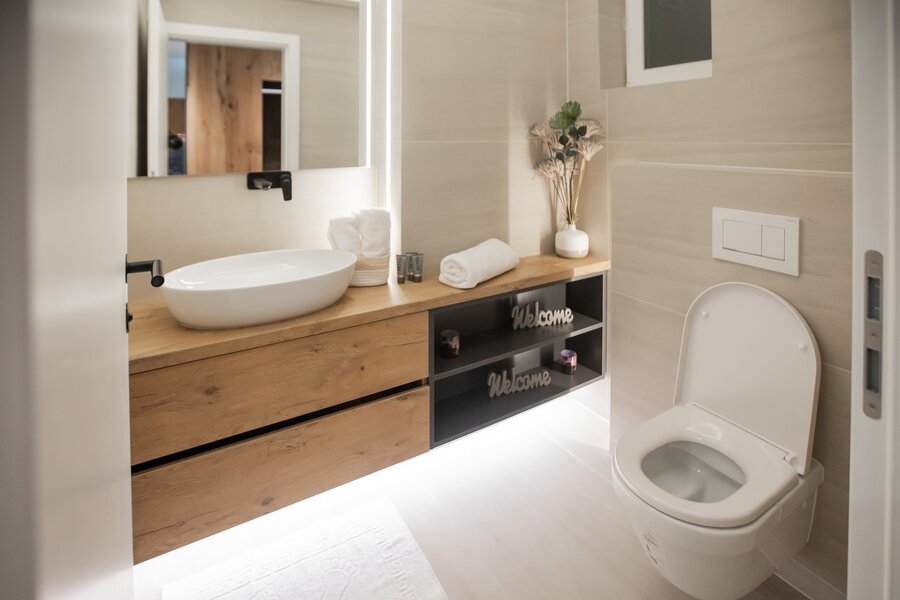Badezimmer Wohnzimmer