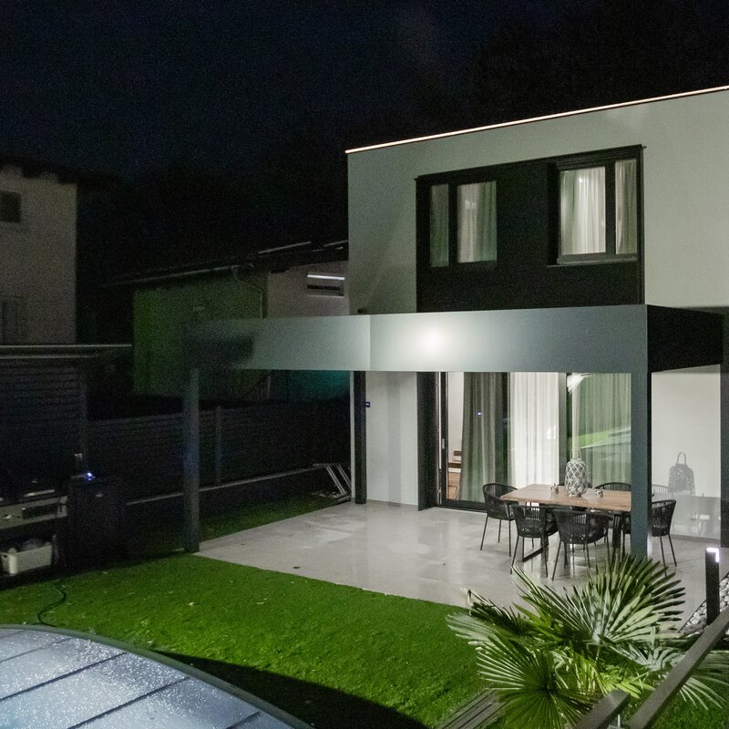Garten mit Pool