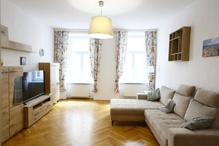 Zu sehen ist hier die Küche der Wohnung.