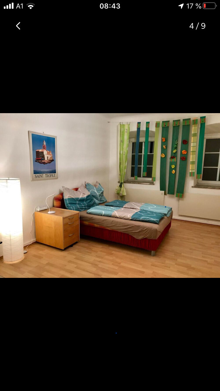 Schlafzimmer 22 m2