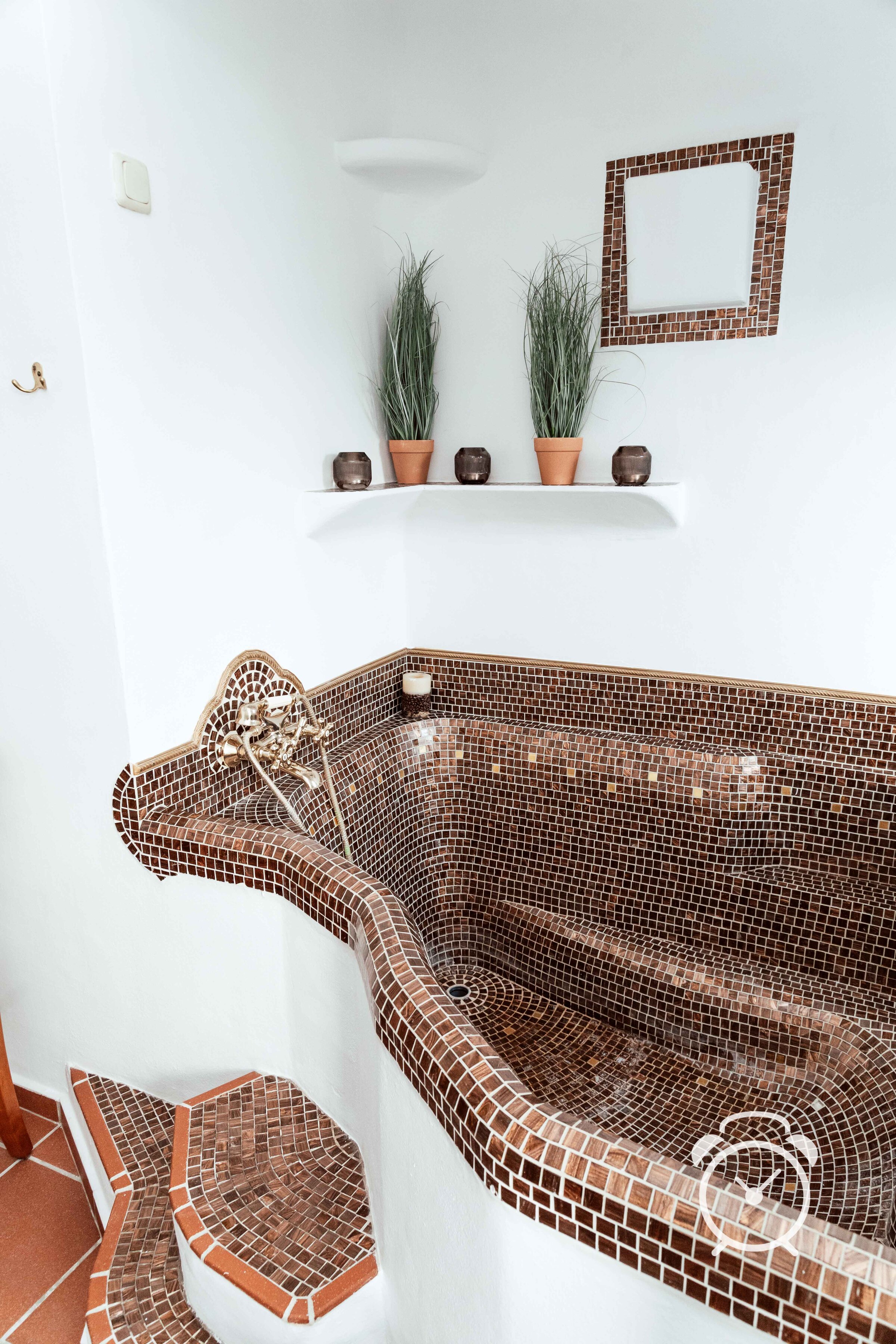 Wellness corner in bedroom 