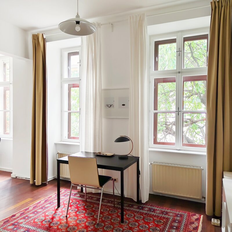 Helles 1-Zimmer Apartment mit Altbaucharme – Kurzzeitmiete & Wohnen auf Zeit für 1 bis 6 Monate in Wien