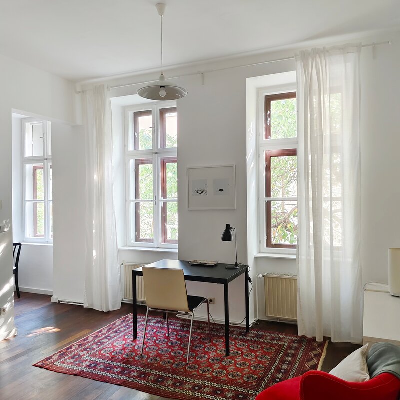 Studio mit Hofblick | © corneliakrafft