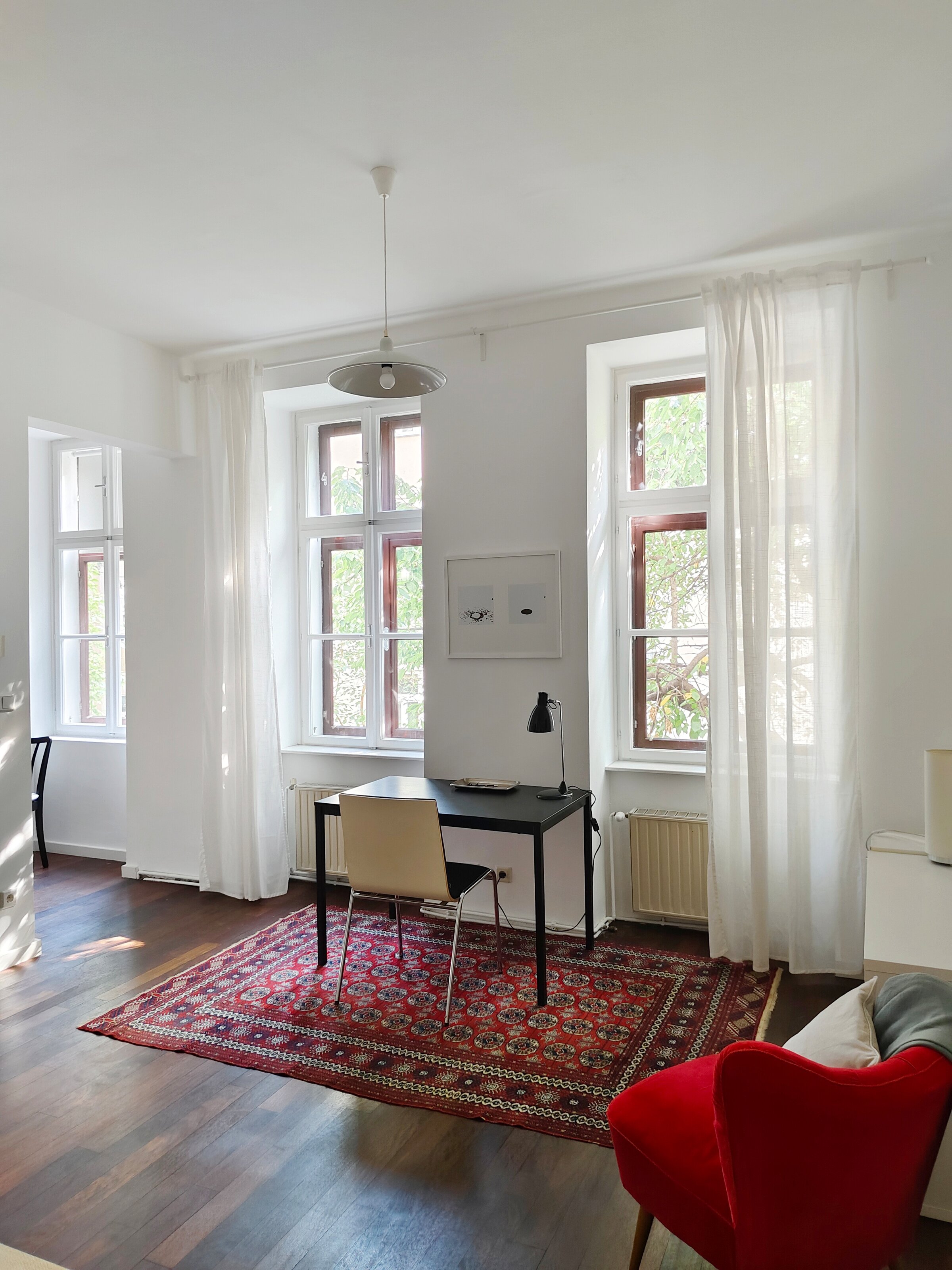 Studio mit Hofblick | © corneliakrafft