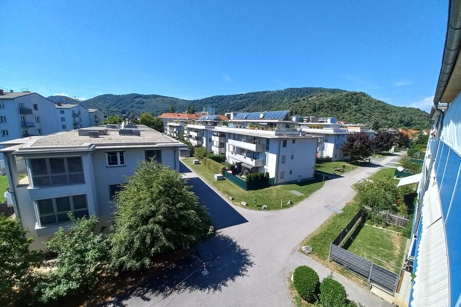 Blick in die Siedlung