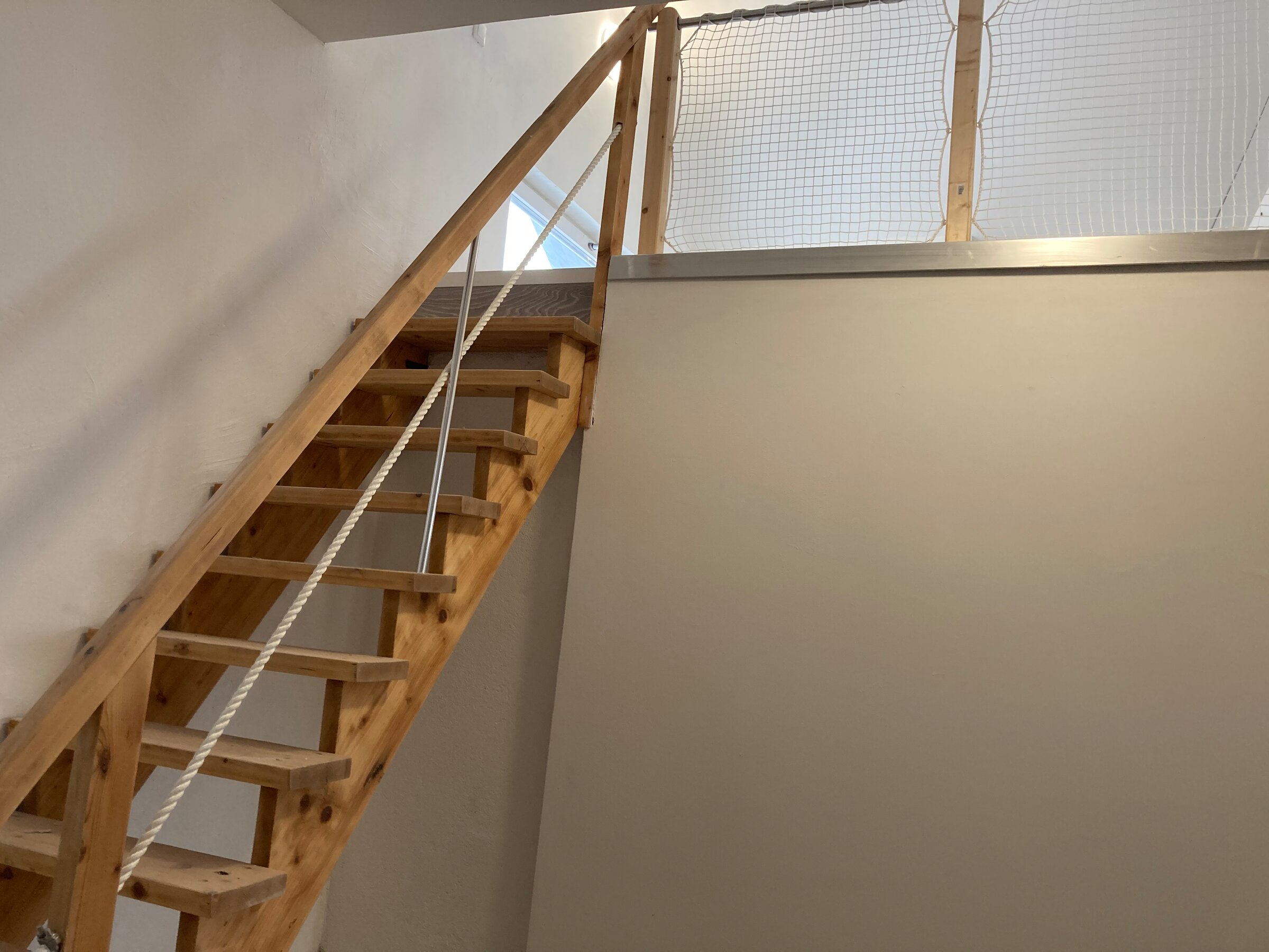 Treppe auf Empore