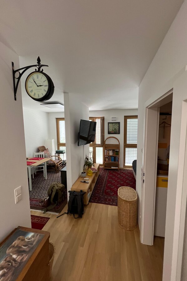 Trennwand zwischen Ess- und Schlafzimmer