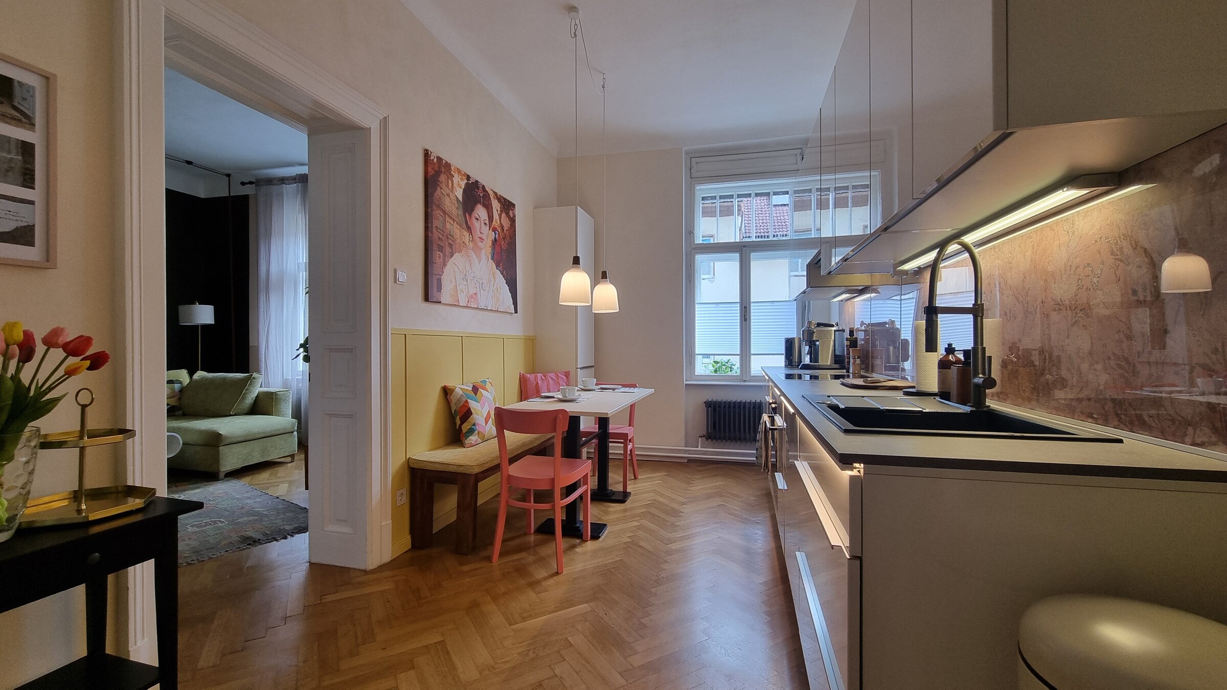 Historic building Graz short term rental Kitchen | © Anno1903