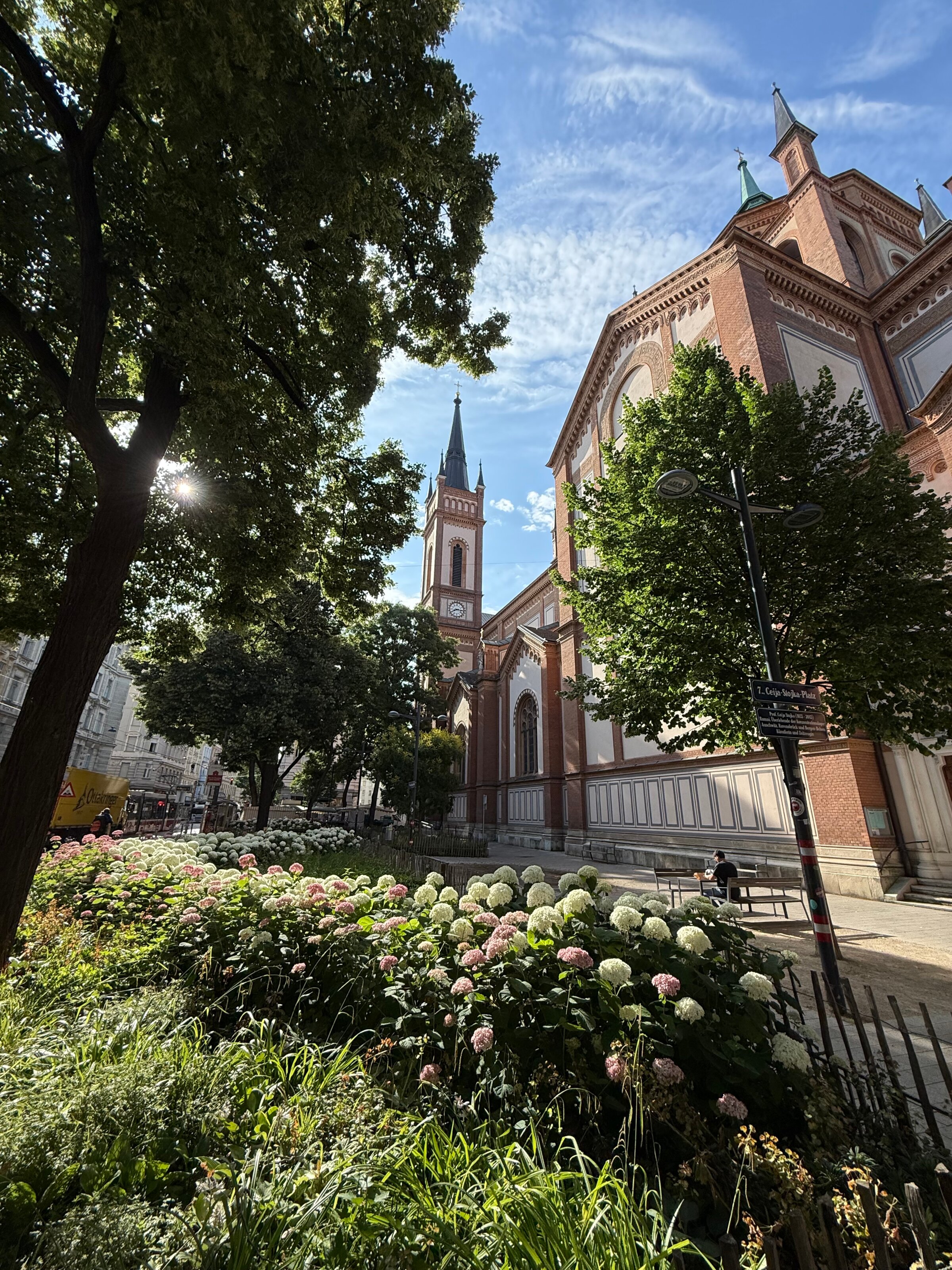 Park at the Altlerchenfeld Church 