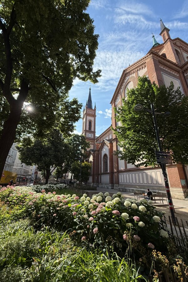 Park at the Altlerchenfeld Church 