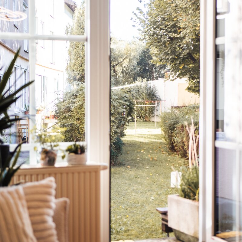Blick in den Garten