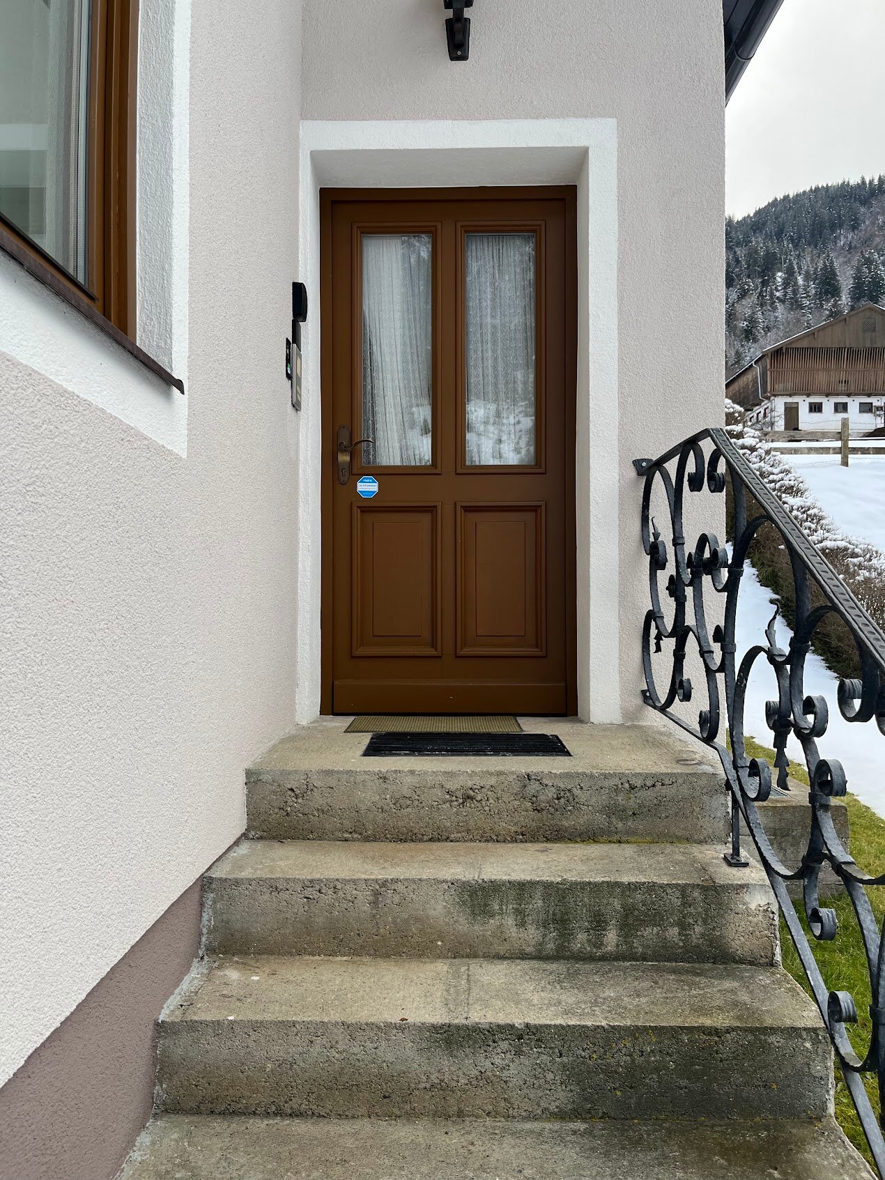 Entrance to House