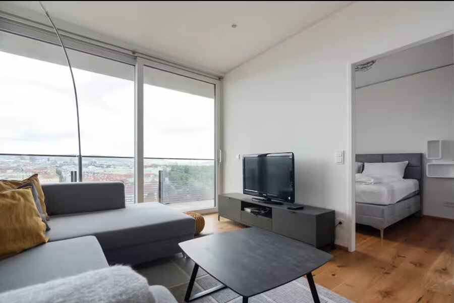 Samt TV mit Kabelanschluss und WLAN