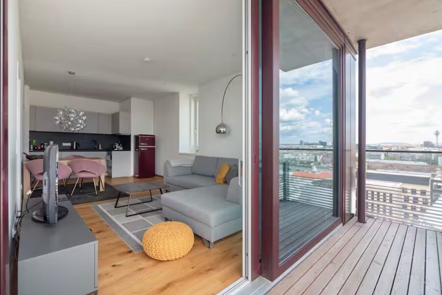 Raumhohe Fensterfront