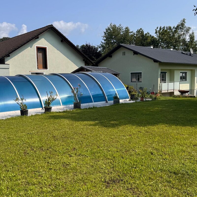 Haus Ansicht vom Garten aus 