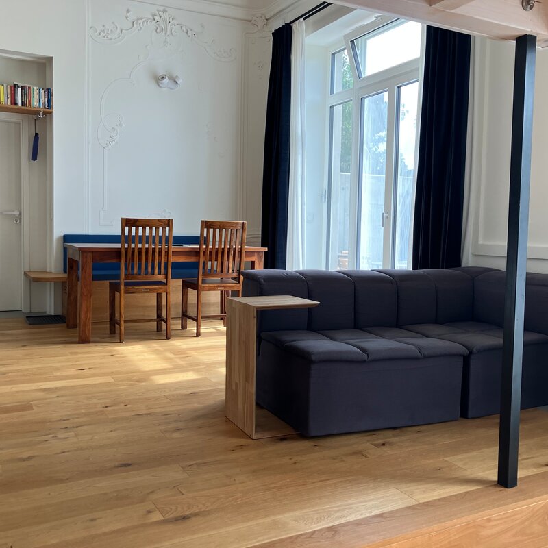 Essbereich und Sofa