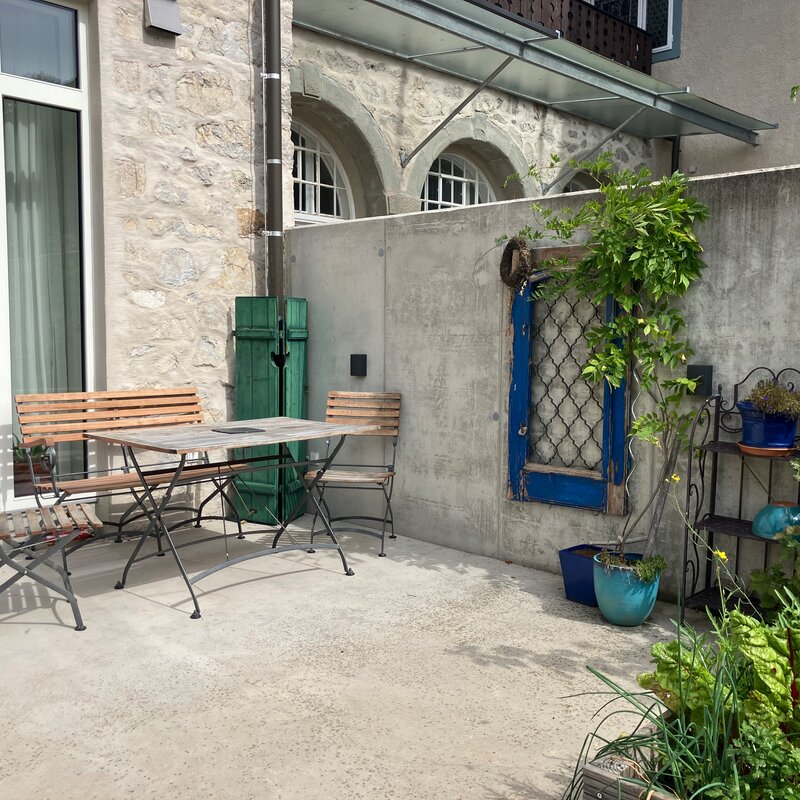 Dining corner terrace