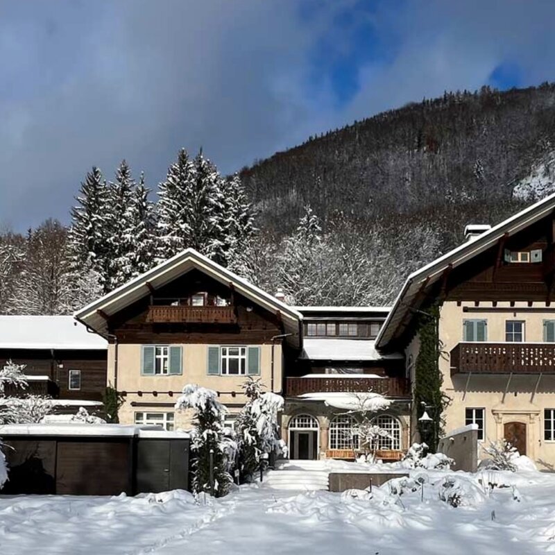 Villa Unterswänd im Winter