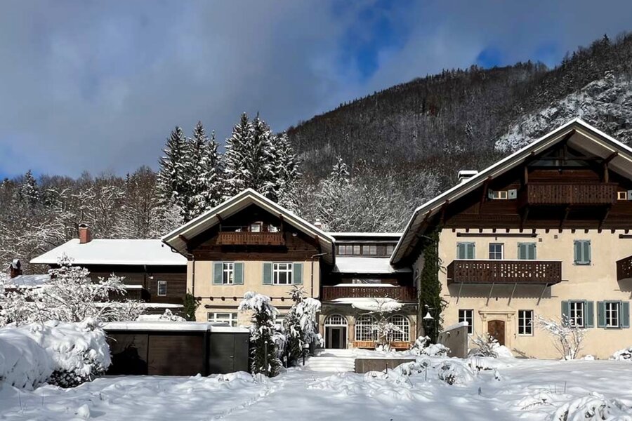 Villa Unterswänd im Winter