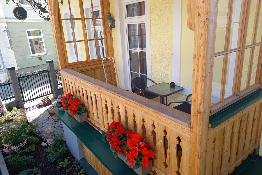 Ihr privater Balkon | © Heritage Boutique Apartments Bad Ischl