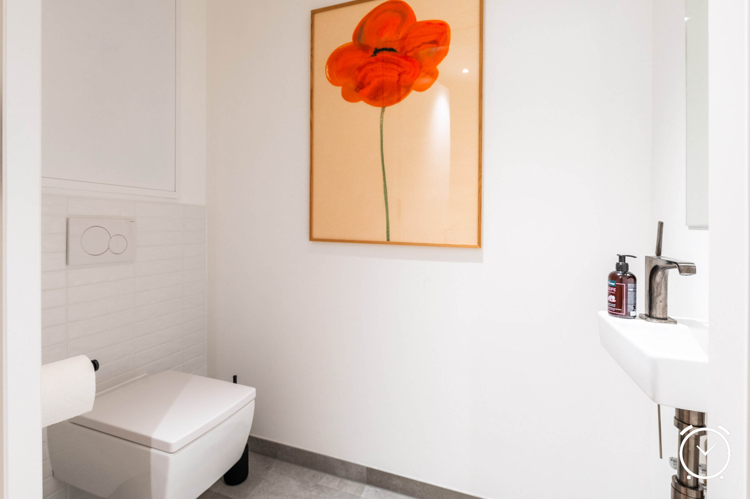 Moderne Toilette