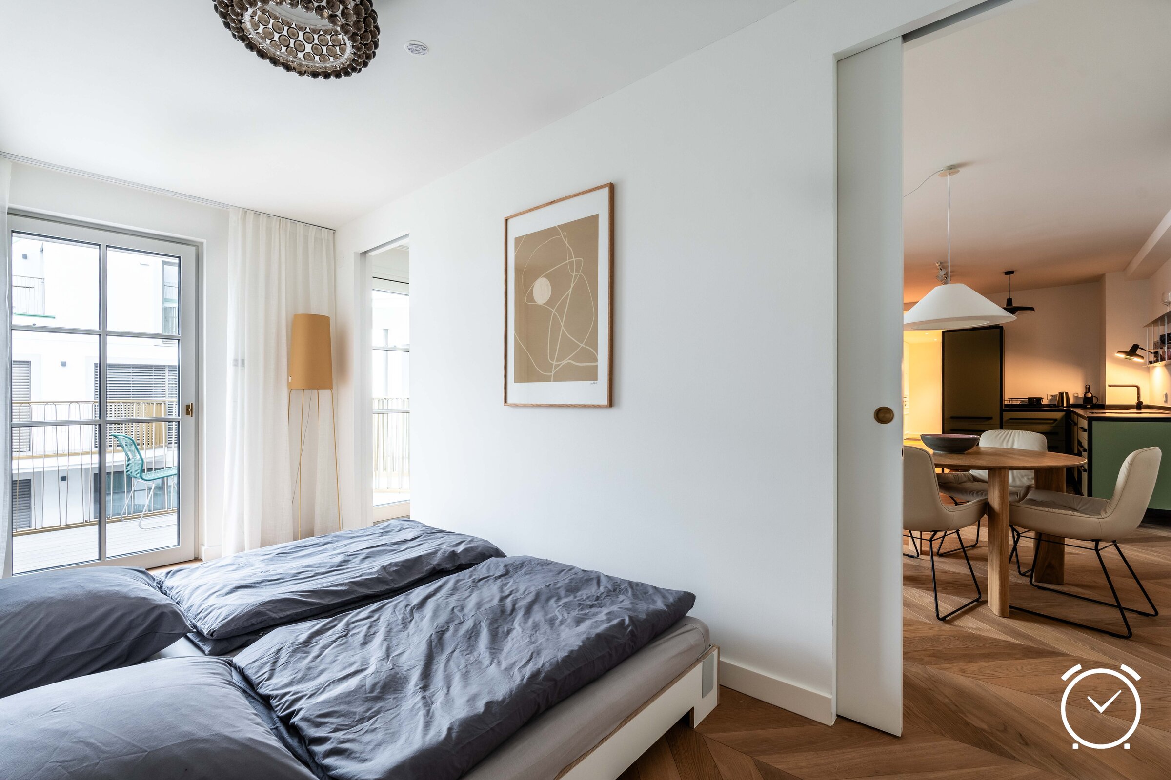 Helles Schlafzimmer