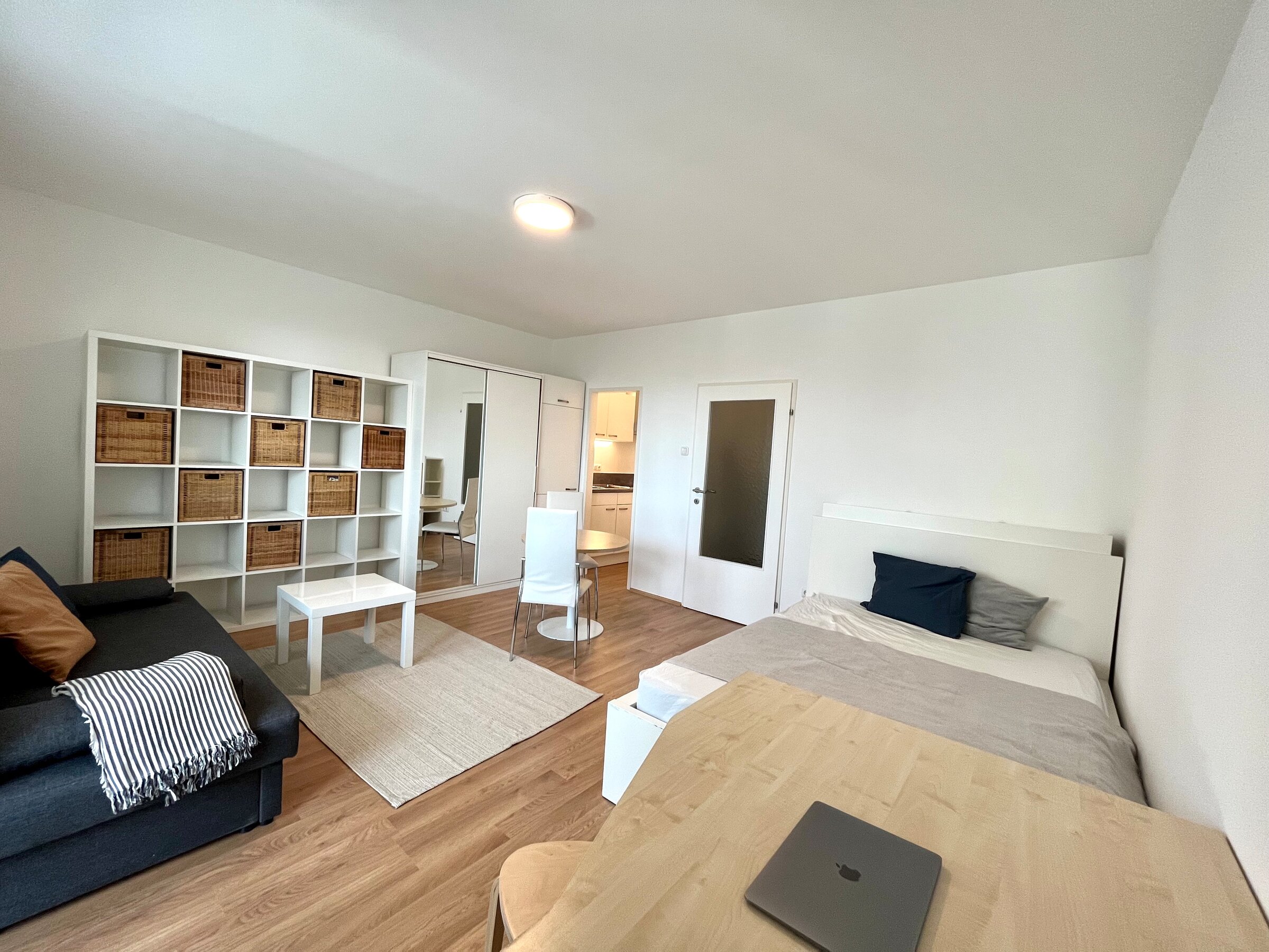 Living- and Bedroom