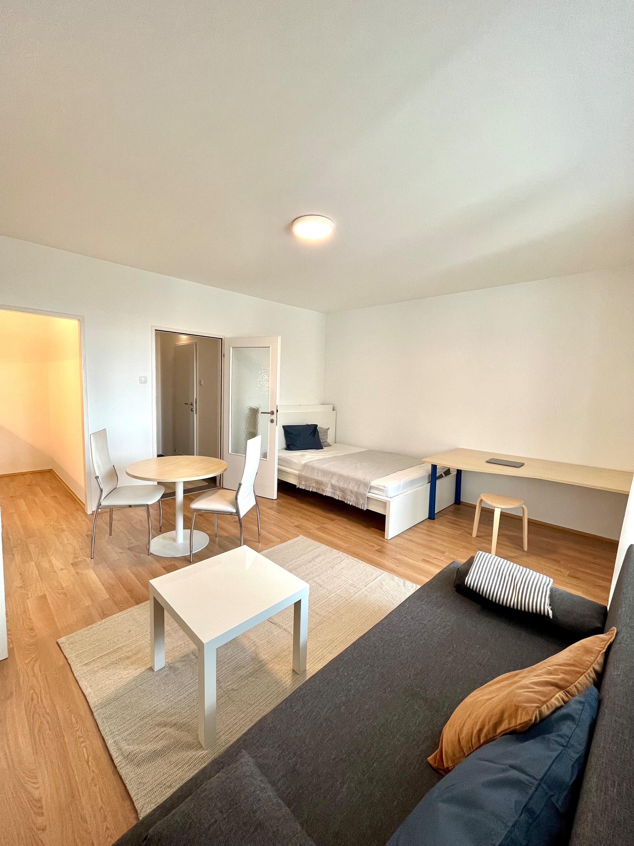 Living- and Bedroom
