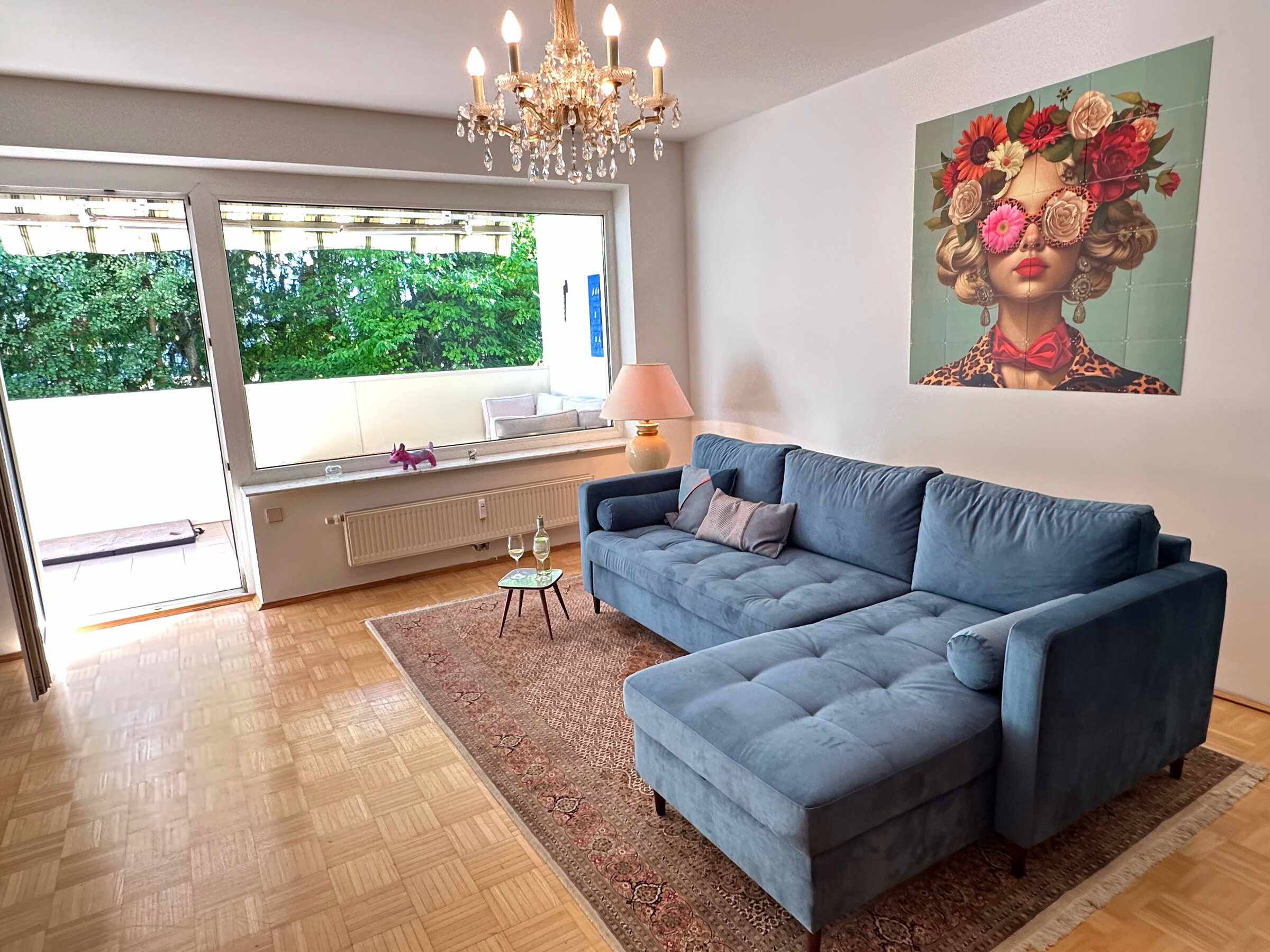 Blick Richtung Loggia