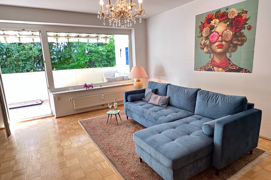 Blick Richtung Loggia