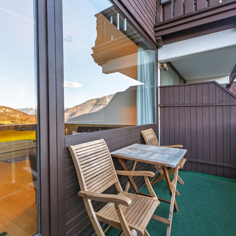 Balkon mit schöner Aussicht