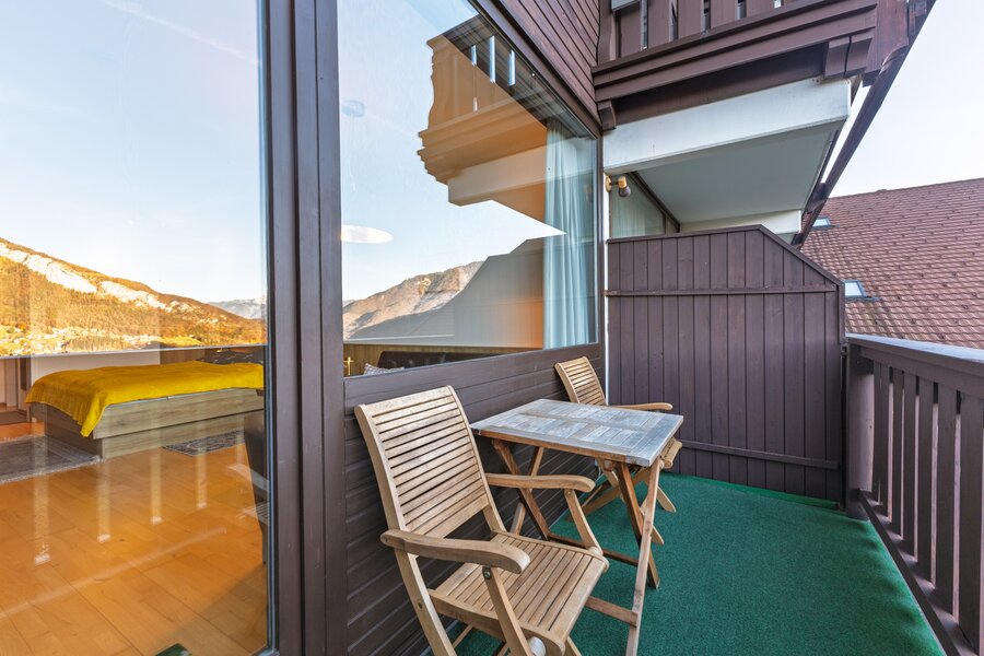 Balkon mit schöner Aussicht