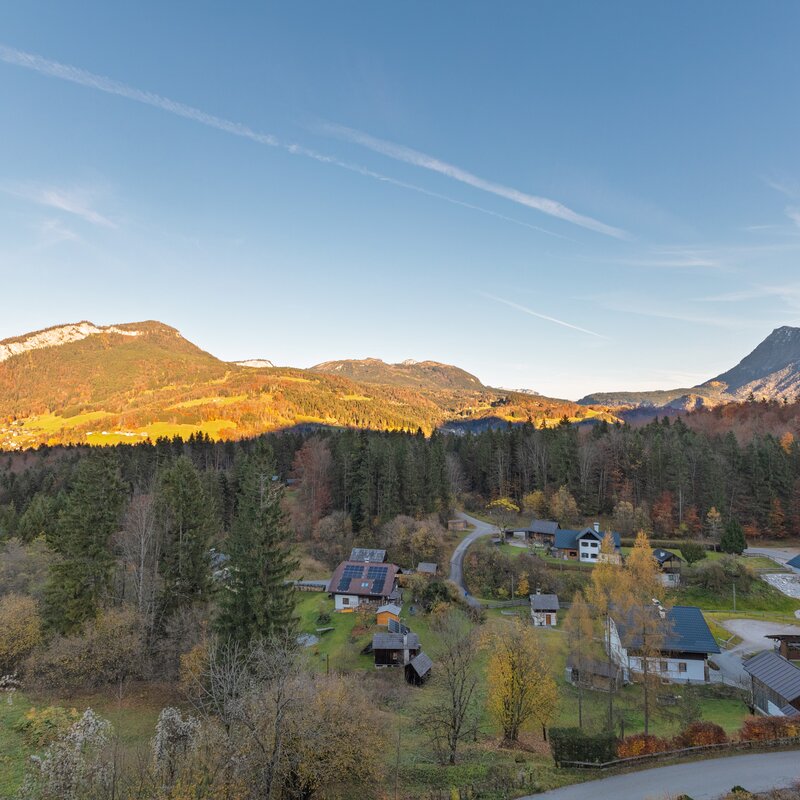 Wunderschöne Aussicht auf die Berge