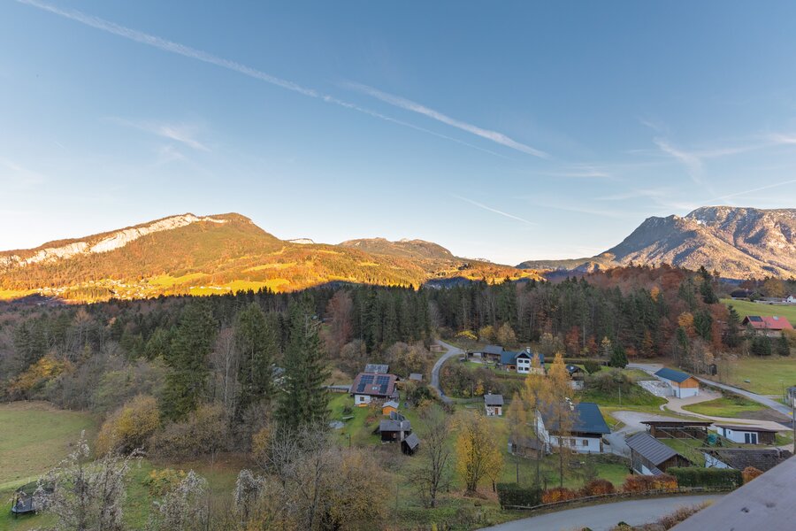 Wunderschöne Aussicht auf die Berge