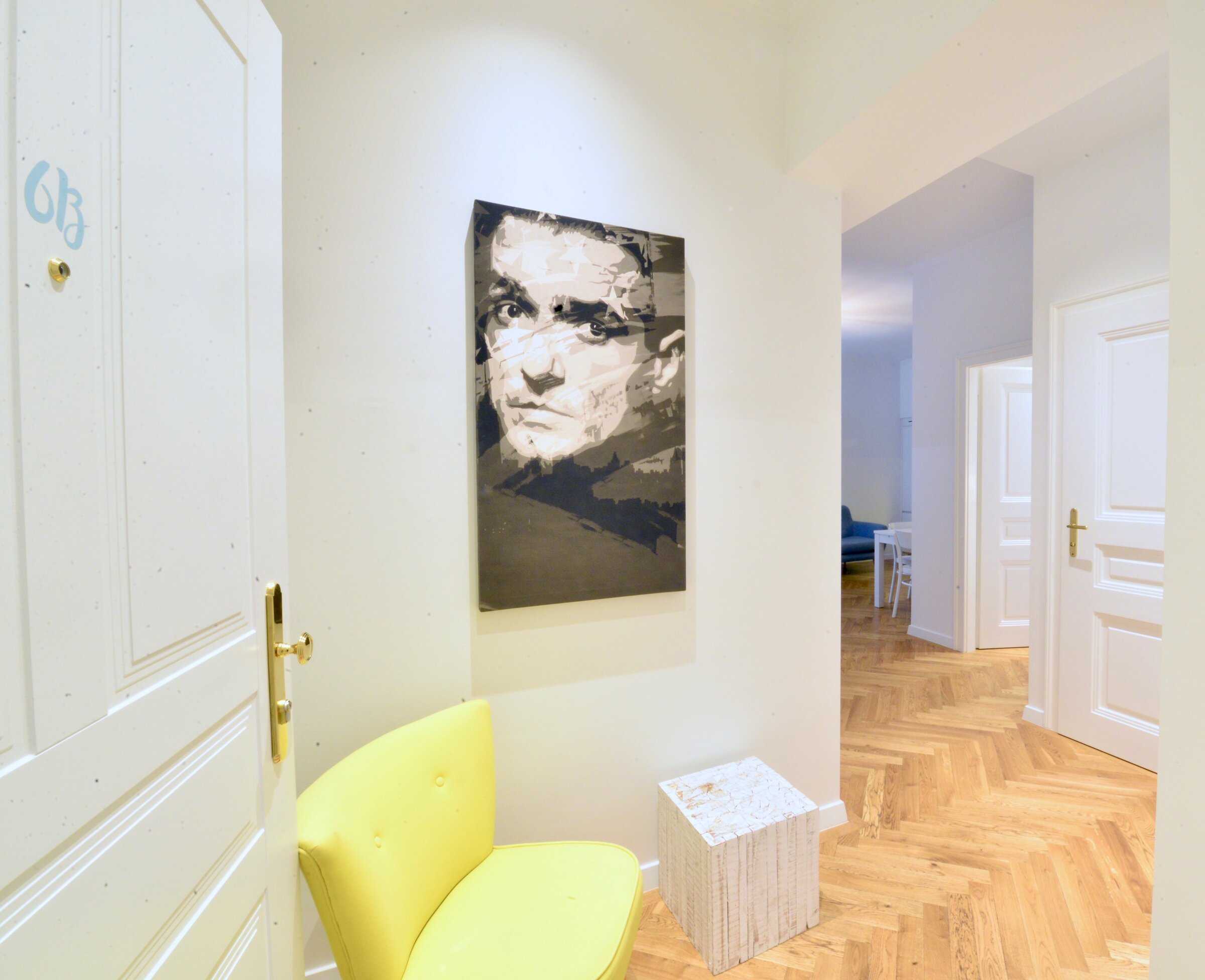 Eingang Apartment für 4 Personen