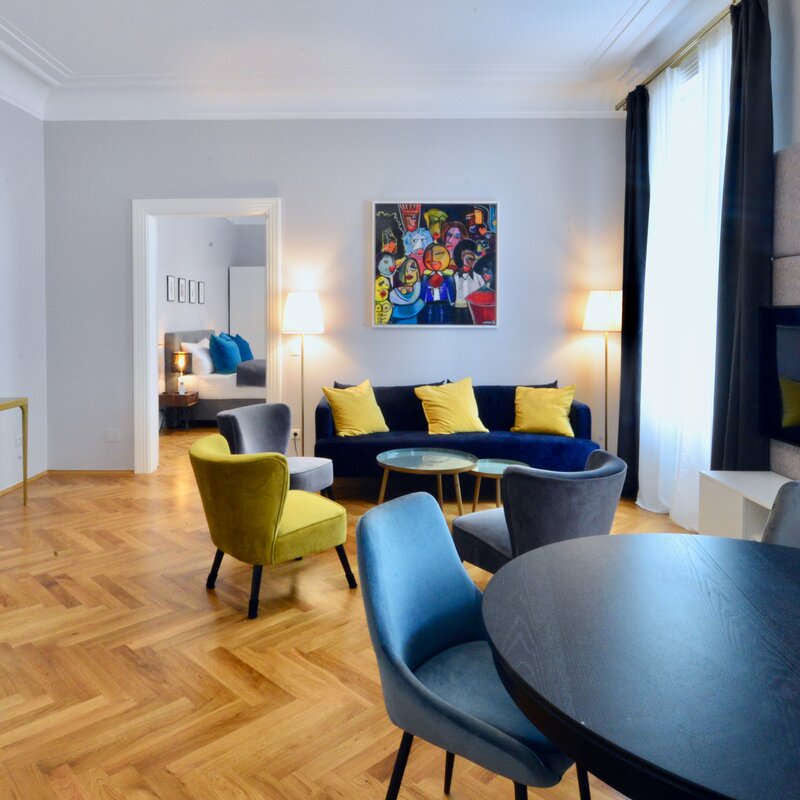 Living Room & Dining Table