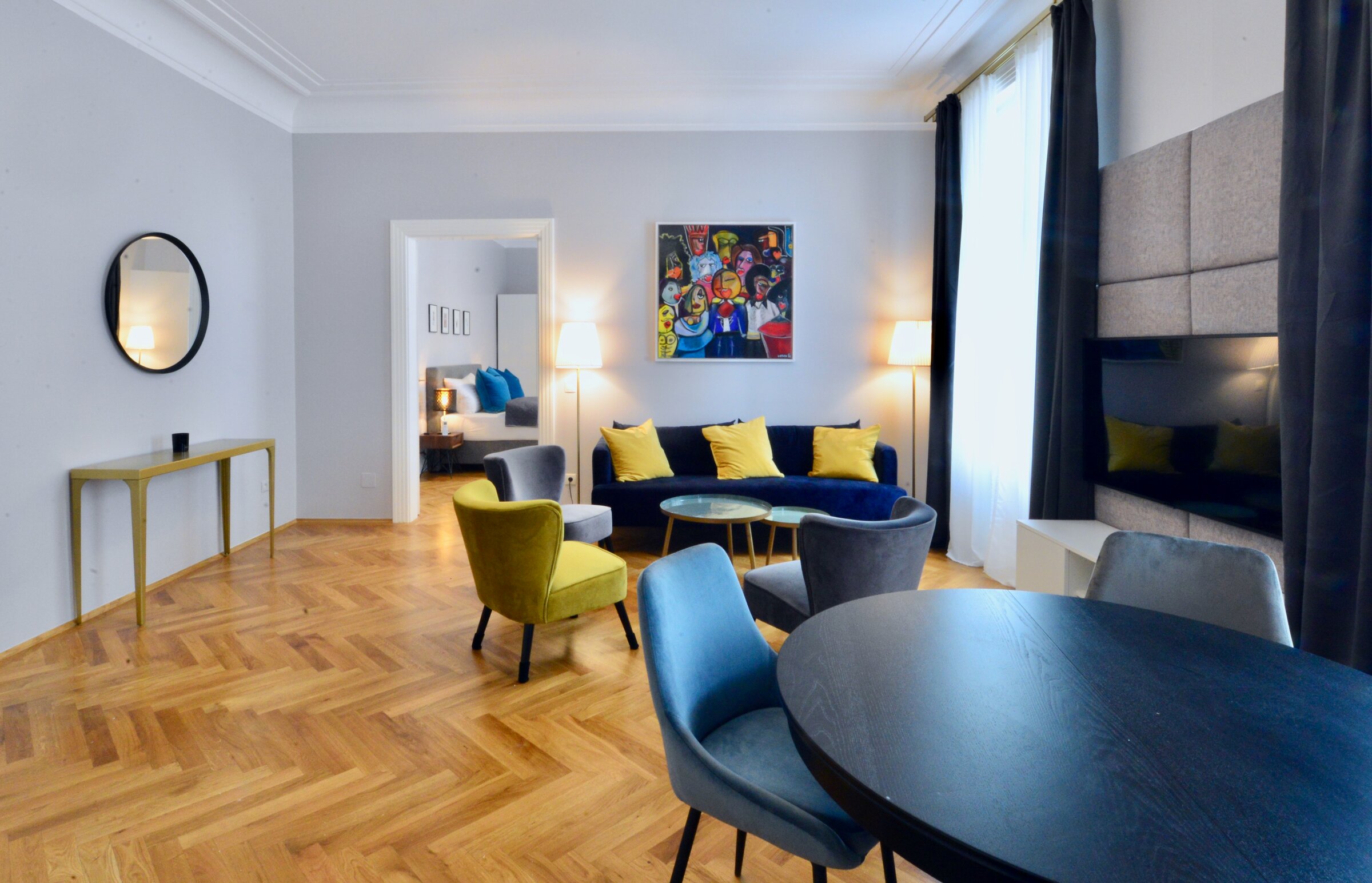 Living Room & Dining Table