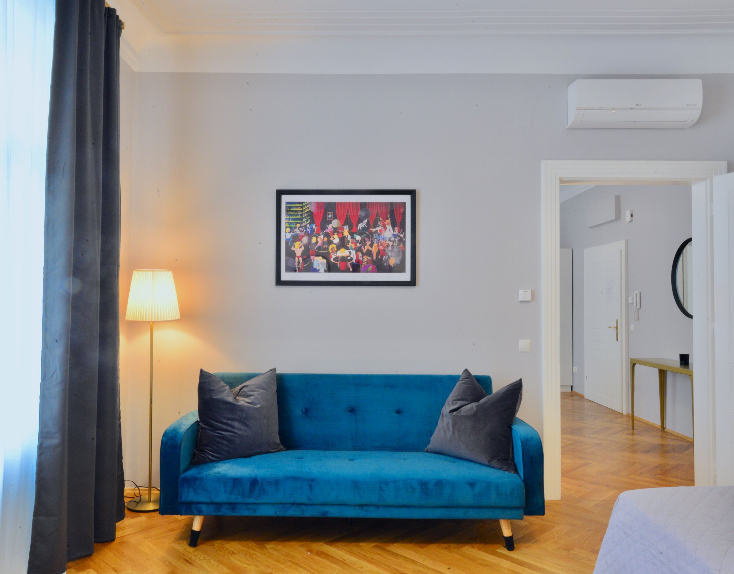 Sofa in the Master-Bedroom left