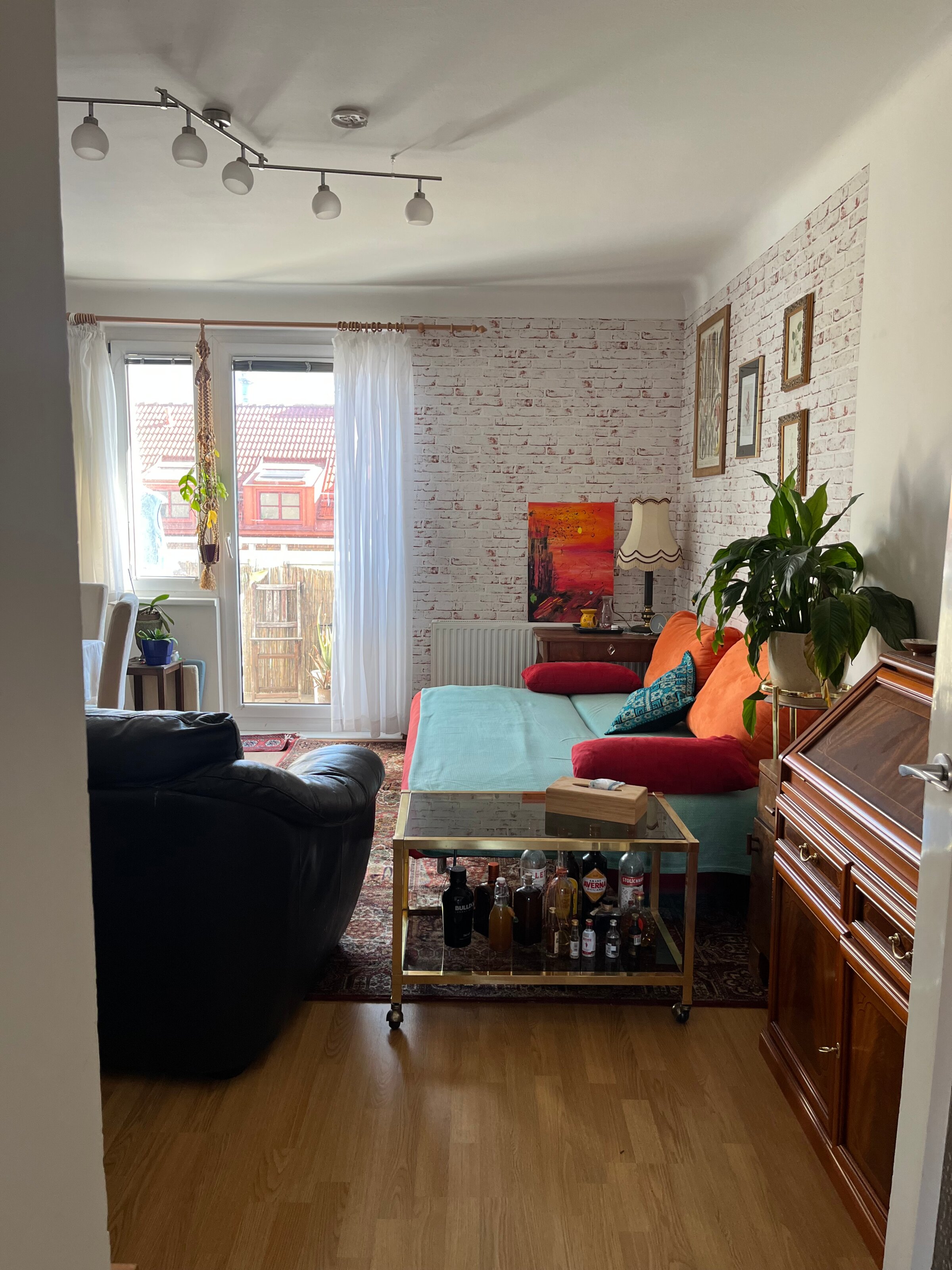 From kitchen to living room