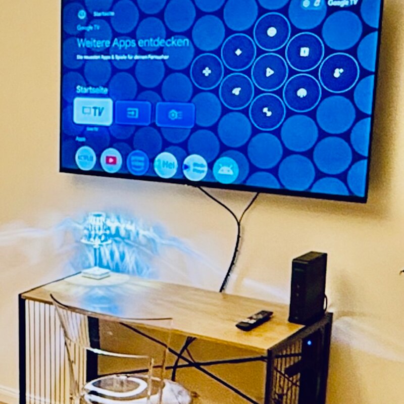 GOOGLE -TV im SCHLAFZIMMER