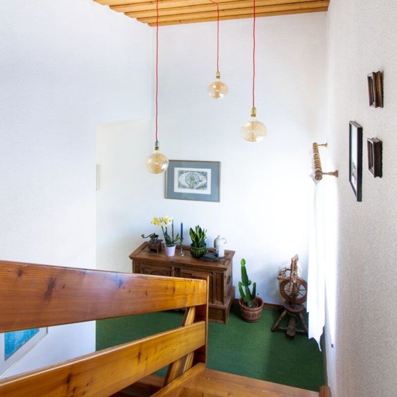 Blick vom OG in den 1. Halbstock